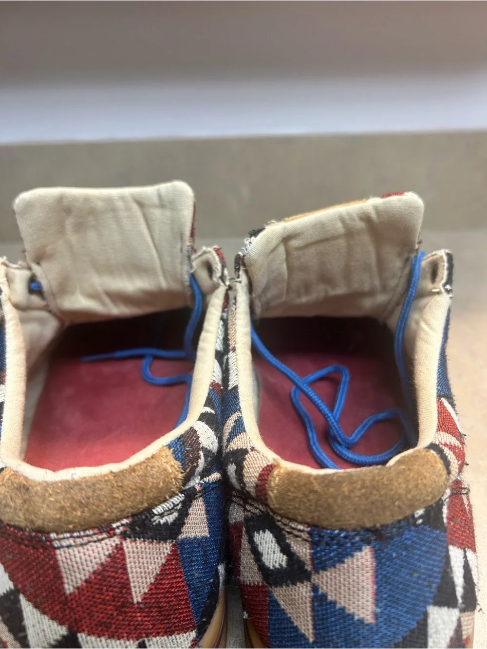 Twisted X Hooey Loper Multicolor MHYC006 Canvas Lace-Up Sneakers Mens Size 10.5M